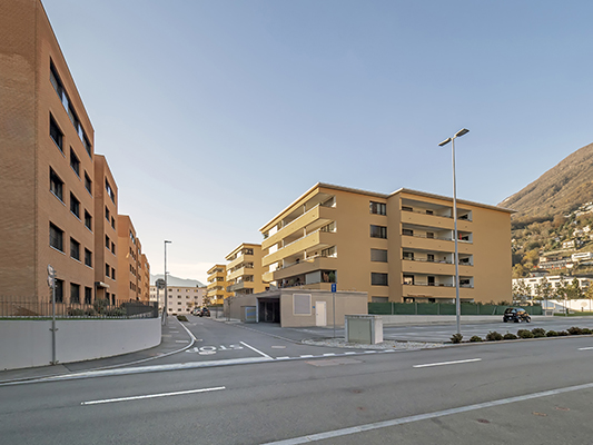 Piano quartiere Residenza ai Fiori, Tenero, Svizzera - 3GA Architetti